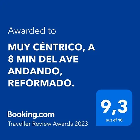 Muy Centrico, A 8 Min Del Ave Andando, Reformado. Apartament *